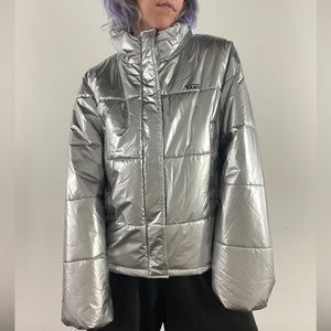 Vans Metallic Puffer Coat